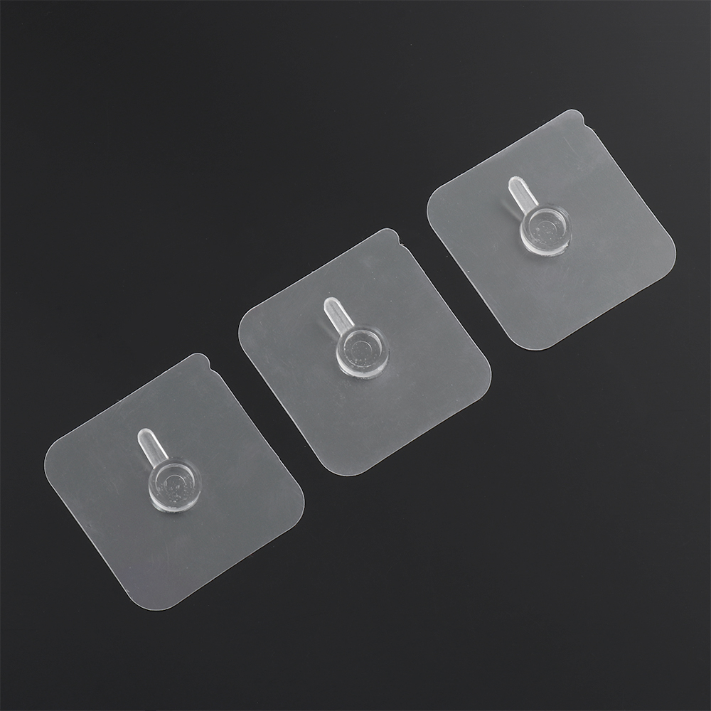 Set 2/ 4 móc treo khung ảnh dán tường trong suốt dính liền mạch chống nước không cần khoan để treo đồ gia đình
