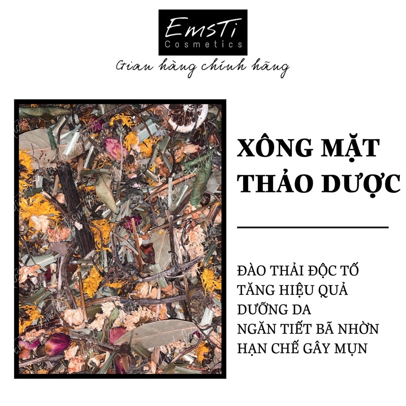 THẢO DƯỢC XÔNG MẶT - Đào thải độc tố da