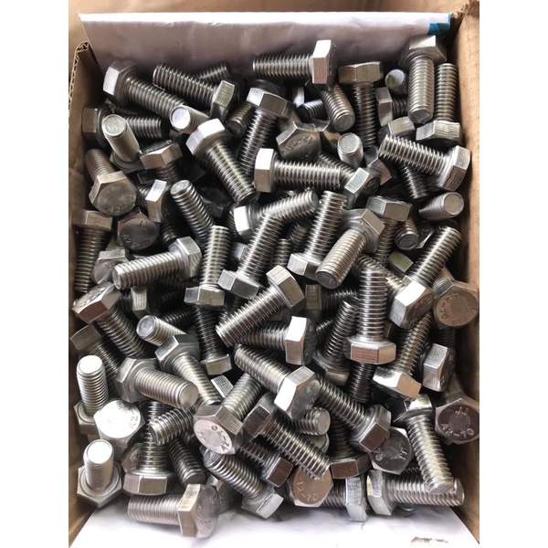 Bulon Inox  8ly ( 304) hình thật )