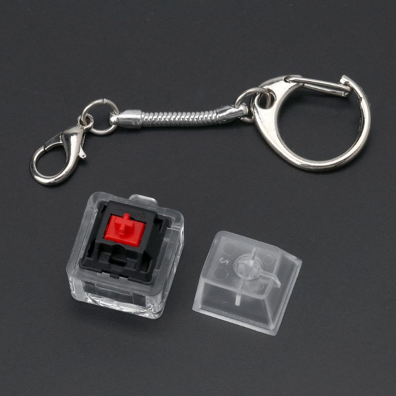 Móc khóa hình nút bàn phím cơ Cherry MX Switch không đèn LED giải tỏa căng thẳng