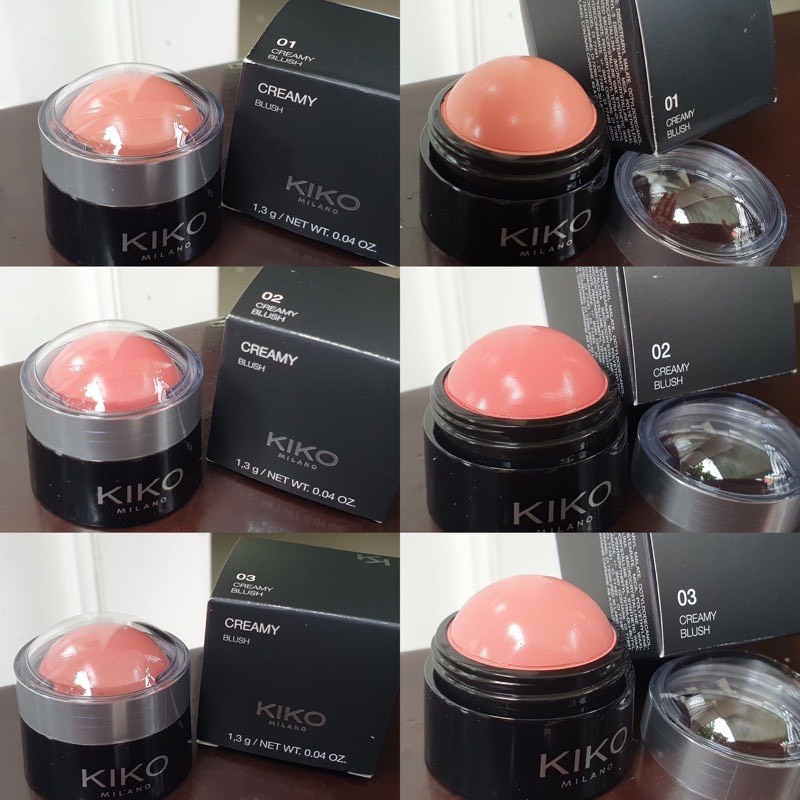 Phấn Má Hồng dạng kem Kiko Winter Sales Creamy Blush - Kiko Milano- Italia