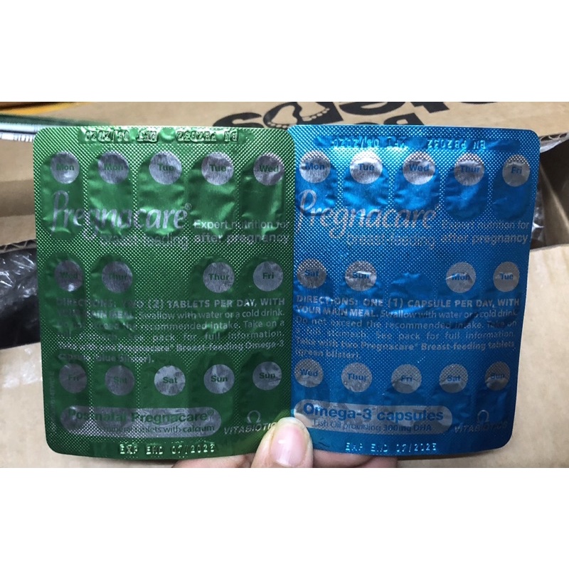 vitamin tổng hợp Pregncare bereast feeding chi mẹ sau sinh date 7/2023