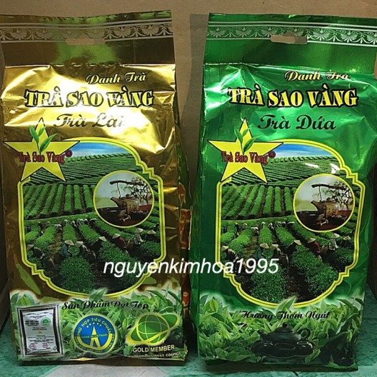 Trà Sao Vàng Sâm Dứa / Trà Lài 300g