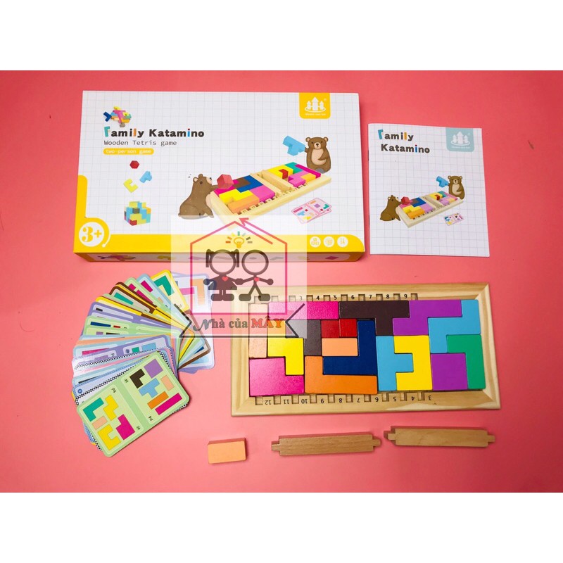 KATAMINO game trí tuệ với 1001 cách chơi cho bé