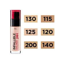 Kem nền lâu trôi L'Oreal Paris Infallible Stay Fresh 24h Foundation 30ml