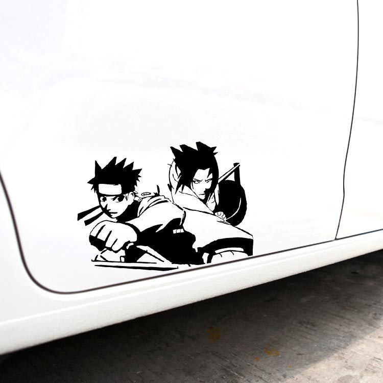 Đề Can Dán Trang Trí Xe Hơi / Xe Máy Hình Sasuke Kakashi Naruto