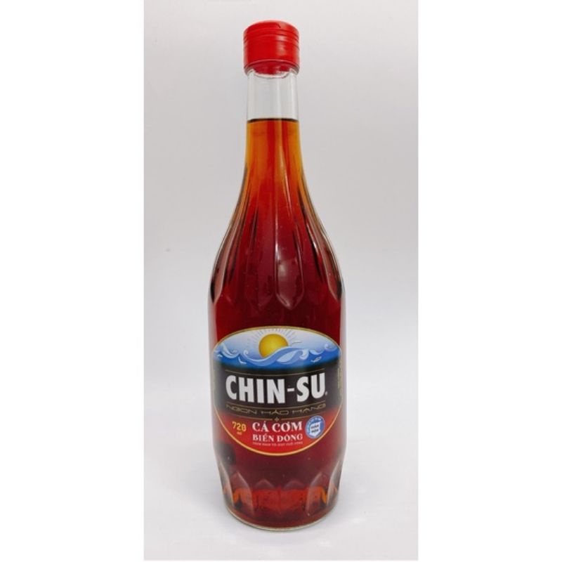 Chai nước mắm Chinsu cá cơm chai miễn 720ml