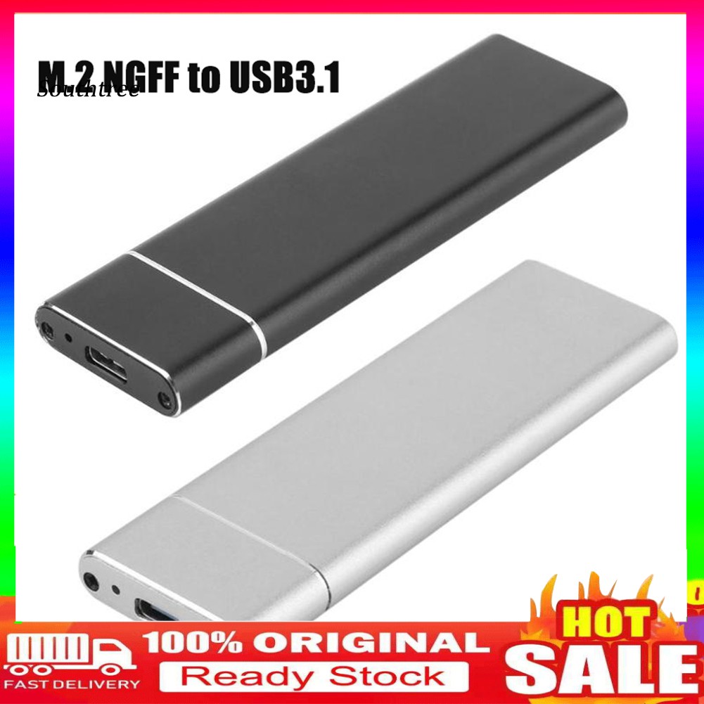 Hộp Đựng Ổ Cứng Di Động SSD M.2 NGFF Kết Nối USB 3.1 Tốc Độ Cao | BigBuy360 - bigbuy360.vn