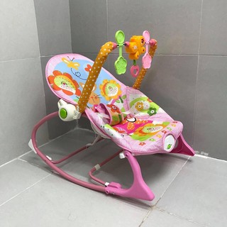 Ghế Rung Cao Cấp Cho Bé- Có Nhạc ,Rung Và Thanh Đồ Chơi