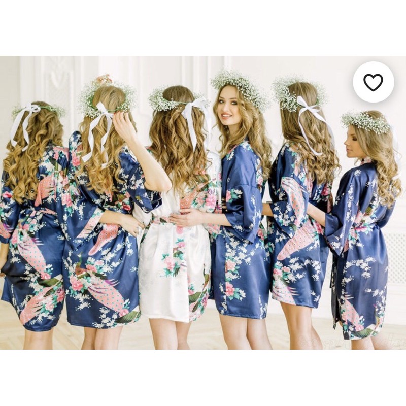 [47-60ký]Áo khoác lụa áo kimono phong cách boho