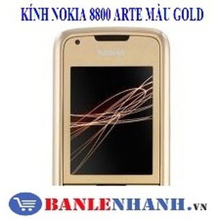 Mặt kính nokia 8800 arte màu gold