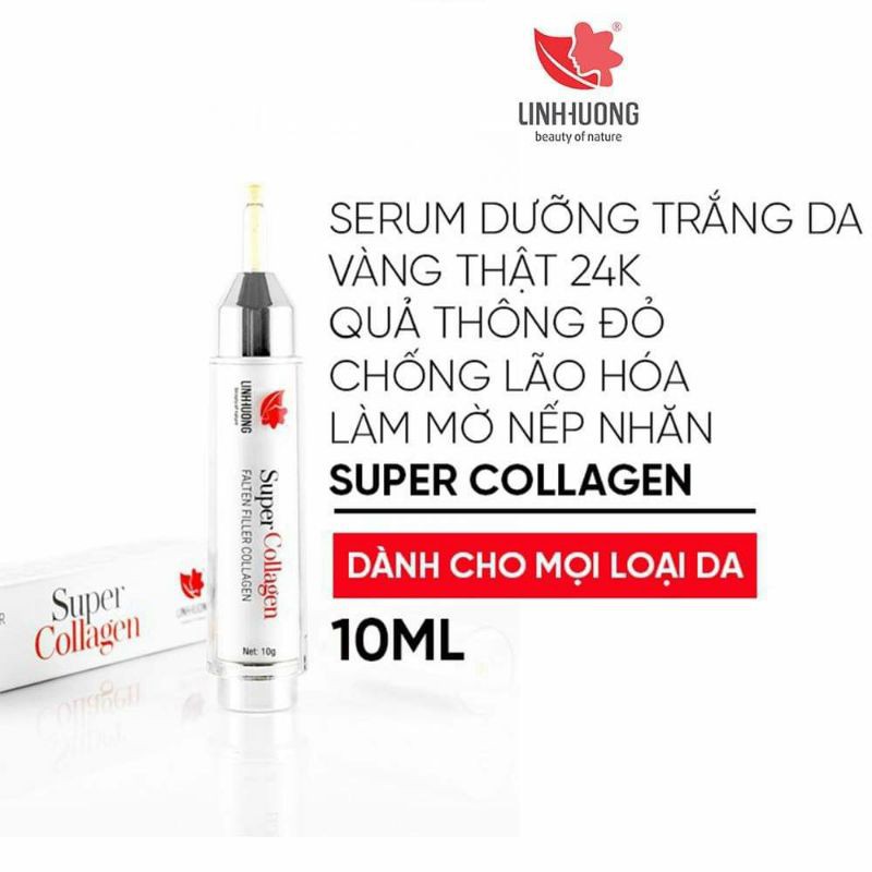 Serum dưỡng trắng da Super Collagen thần dược chống già[Mỹ Phẩm Chính hãng