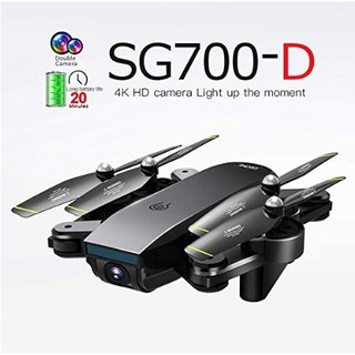 Flycam 4K Drone Camera kép SG700 D và SG900 bay 22 phút Máy bay điều khiển từ xa gấp gọn tặng túi đựng chuyên dụng