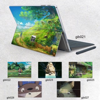 Skin dán hình Ghibli anime cho Surface 3 2015; Go, Go 2, Go 3; Pro 2 3 4 5 6 7 8 9 X
