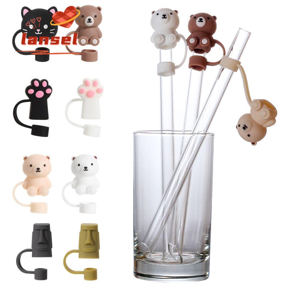 Nắp Đậy Ống Hút Bằng Silicone Chống Bụi Tái Sử Dụng Tiện Lợi