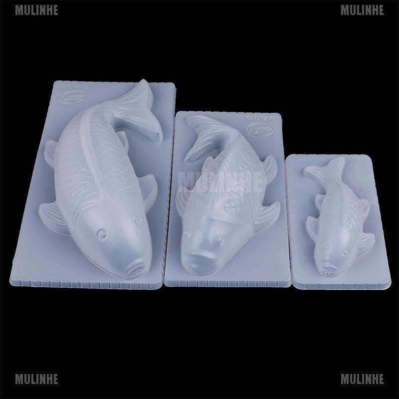 Khuôn Nhựa Làm Bánh Tạo Hình Cá Koi 3D Độc Đáo Tiện Dụng