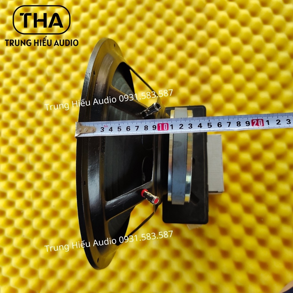 Loa Bass 40 KTA Từ 170 Coil 65 Hàng Nhập, Xương Gang, Bass 40 4 Tấc 8Ω, Nhện Cao Nâu (Giá 1 Cái) - Trung Hiếu Audio