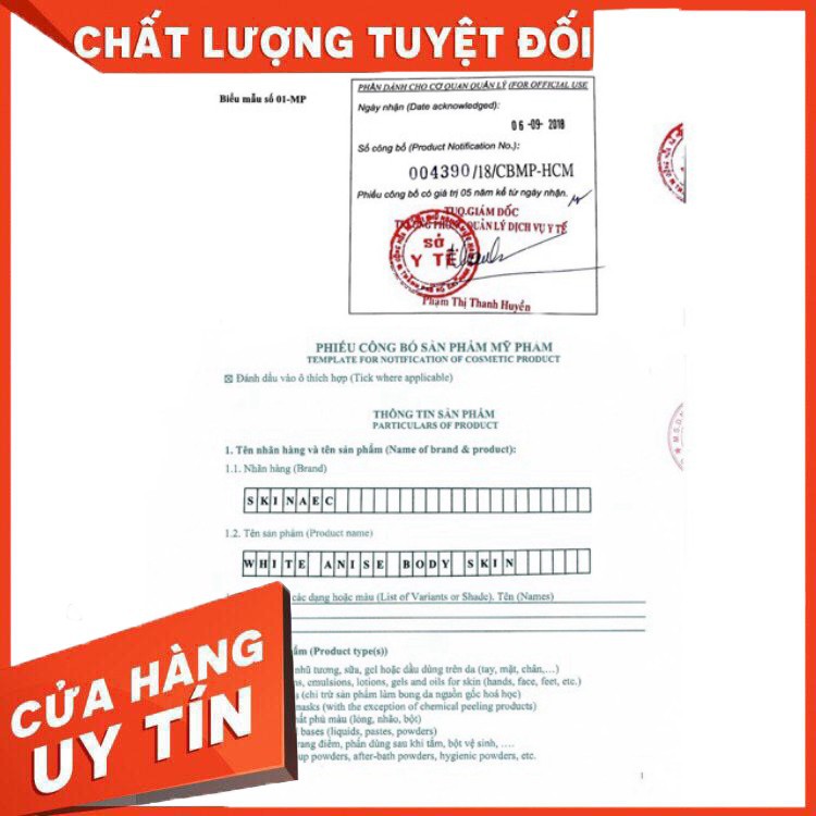 [LOẠI TỐT] Ủ KÍCH SIÊU TRẮNG SKIN AEC WHITE ANISE BODY | BigBuy360 - bigbuy360.vn