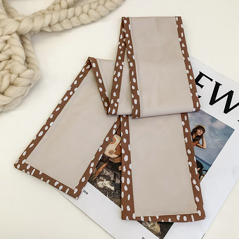 90cm Dây buộc tóc vải Satin dáng dài thắt nơ kiểu Pháp cổ điển dễ thương