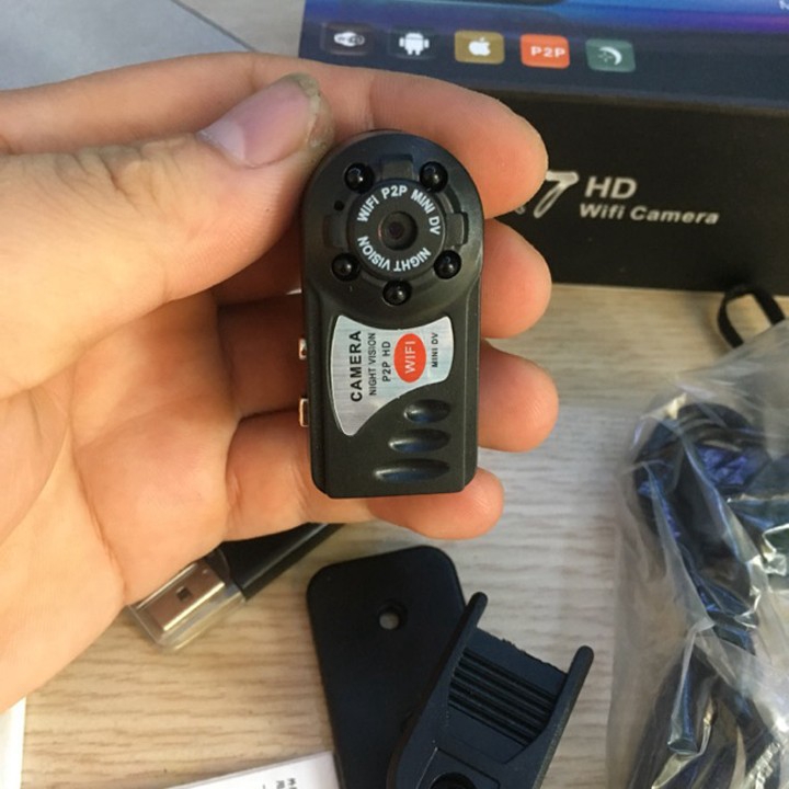 Camera IP Wifi Mini HD Q7 An ninh Chống Trộm