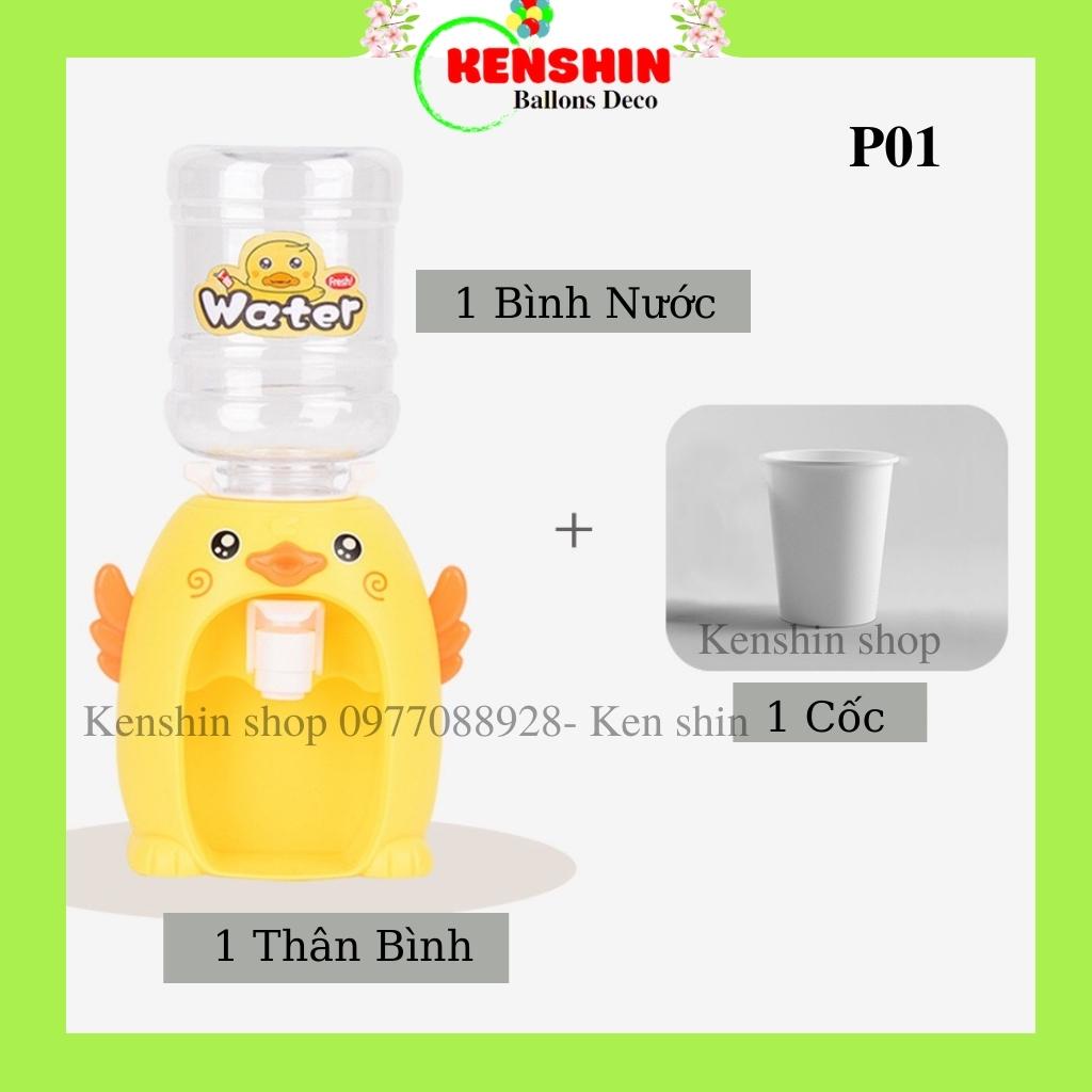 Bình Đựng Nước Uống Mini Đồ Chơi Thiết Kế Hình Thú Đáng Yêu Vui Nhộn An Toàn Cho Bé