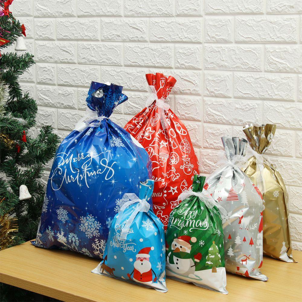 BEAUTY Bộ 30 Túi Lụa Đựng Quà Giáng Sinh