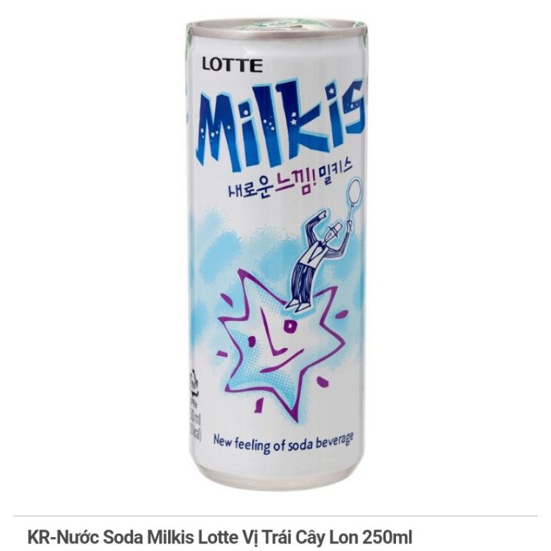 Nước Soda Milkis Lotte Vị Trái Cây