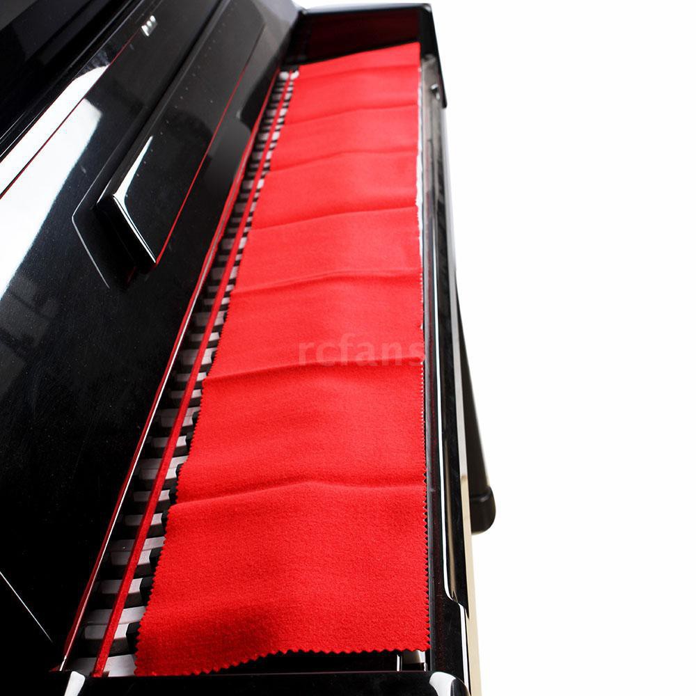 Tấm phủ bàn phím đàn piano 88 phím bằng lông cừu chống bụi & F & F