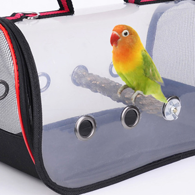 Túi vận chuyển chim vẹt ngoài trời thiết kế thoáng khí có dây đeo JP6