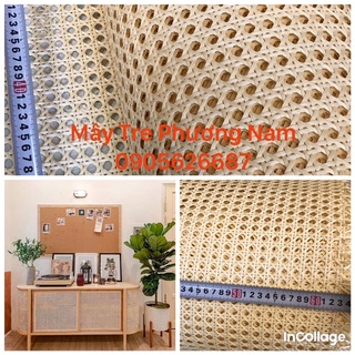 lưới mây mắt cáo nhựa giả mây mầu trắng hàng xuất khẩu khổ 90 cm