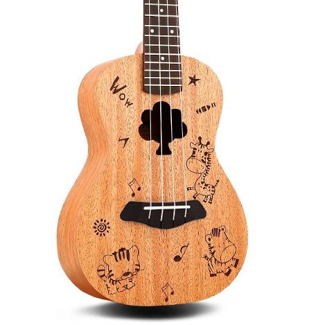 Đàn Ukulele BWS - MUSIC Concert Full Gỗ