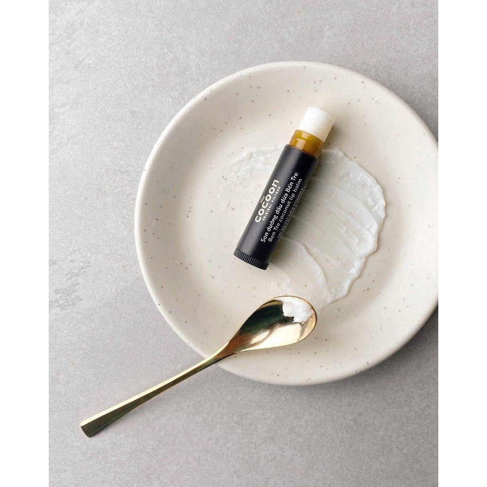 Son dưỡng môi dầu dừa bến tre the cocoon 5g