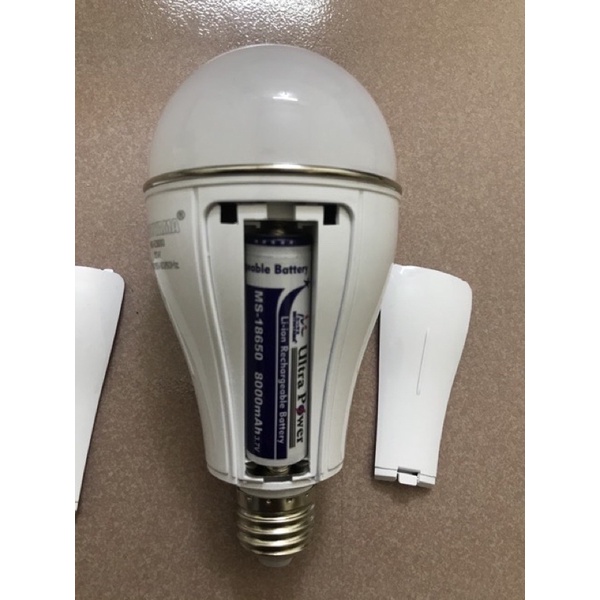 Bóng tích điện MITSUYAMA hàng 2 pin siêu sịn đuôi xoáy e27