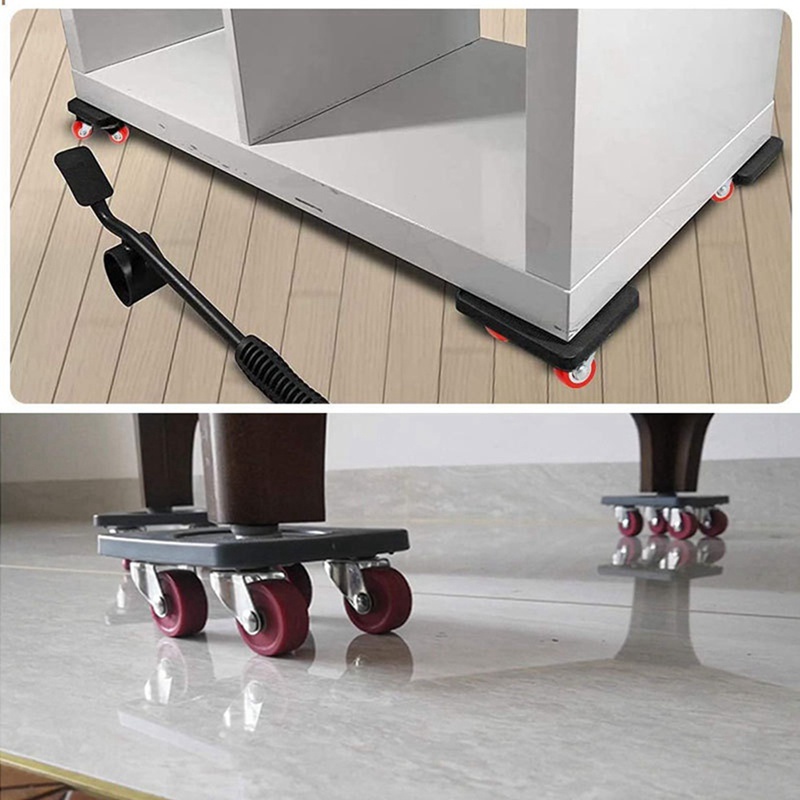 Bánh Xe Lăn Hỗ Trợ Nâng Đồ Nội Thất Nặng 400KG