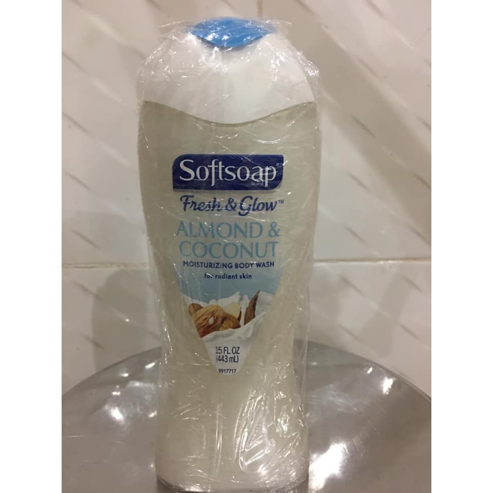 Sữa tắm dưỡng ẩm của Mỹ Softsoap loại 532ml hàng xách tay