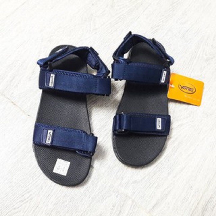 [Free Ship] Giày Sandal Nam Vento Việt Nam Xuất Khẩu Nhật Có Thể Tháo Quai Làm Dép - NV5616 ĐEN ĐẾ ĐEN