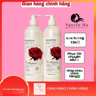 Dầu Gội Cặp Hoa Hồng Beutauliwy- Hương nước hoa phục hồi tóc