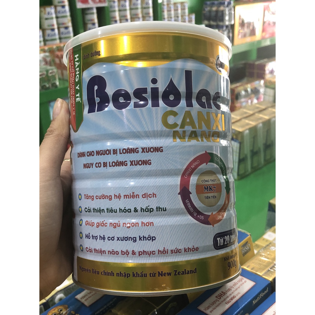 SỮA BỘT BOSIOLAC CANXI NANO 900G