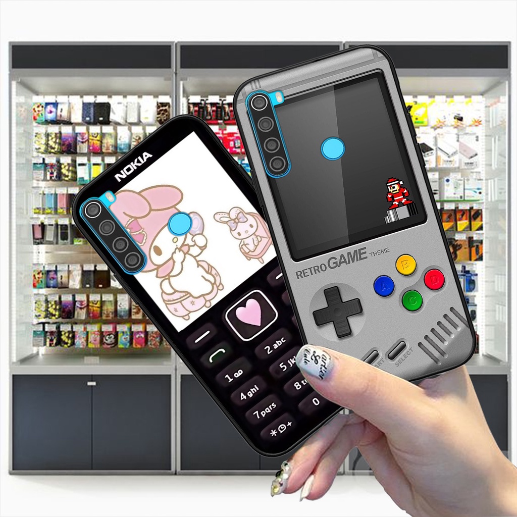 Ốp Xiaomi Redmi Note 8 / Note 8 Pro bộ hình điện thoại nokia huyền thoại , BTS , Vpop cute