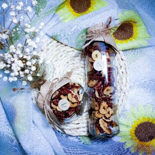 Trà táo đỏ thái lát
