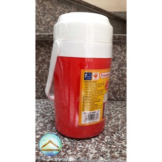 Ca Giữ Nhiệt 1L Vỏ Nhựa Có 1 Quai Xách, Bình Giữ Nhiệt Tốt