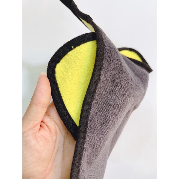 Khăn 3M lau xe đa năng 2mặt vàng & xám thấm hút nước tốt kích thước 30x30cm