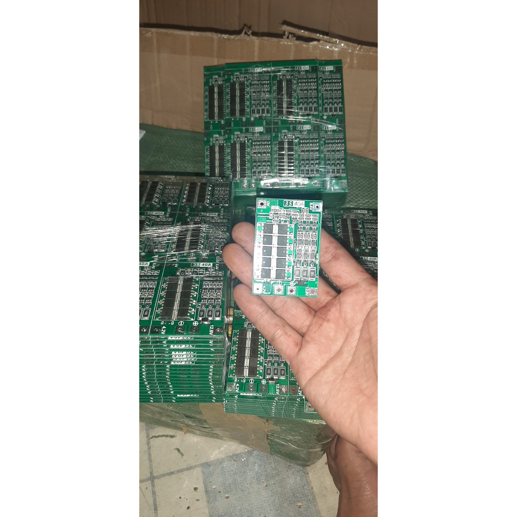 Mạch Bảo Vệ Pin Li-ion 3S40A - Có Cân bằng