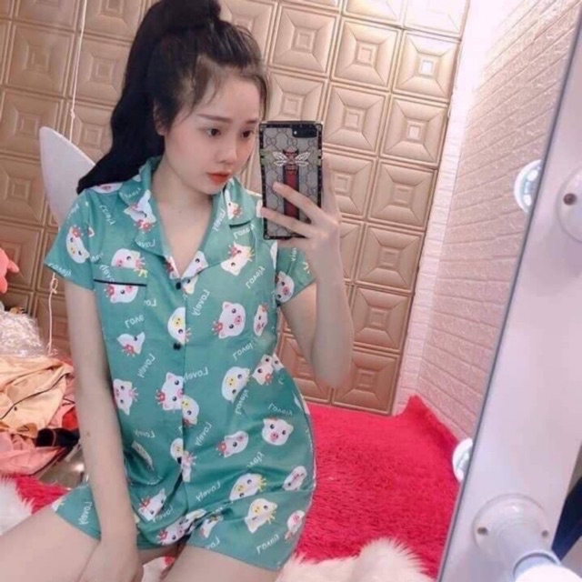 Bộ Pijama Kate Trơn BL Fashion