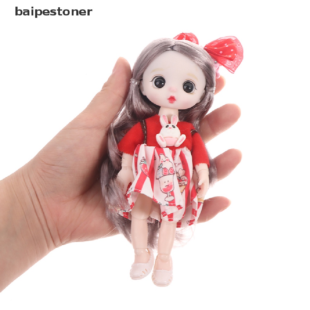 Búp Bê Mắt 3D Mini 16cm 13Cm Có Khớp Động Đẹp Mắt DIY ♨Bán Chạy