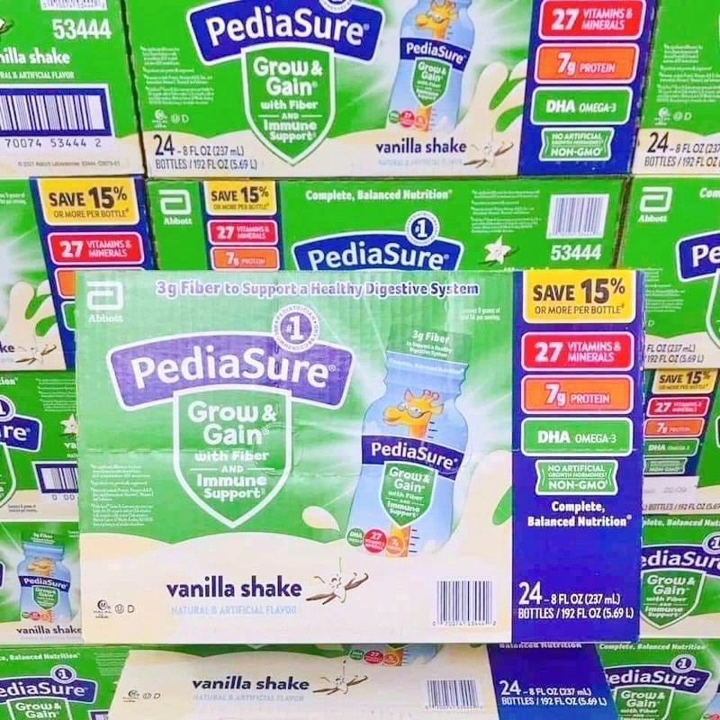 Sữa Chất Xơ Pediasure Fiber Mỹ Chính Hãng 237ML Date 1/2024