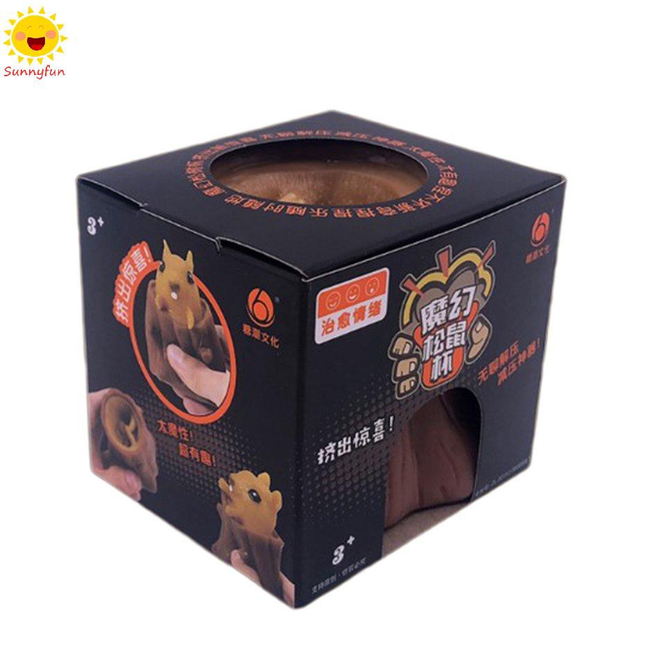 SF Đồ Chơi Bóp Tay Hình Chú Sóc Dễ Thương