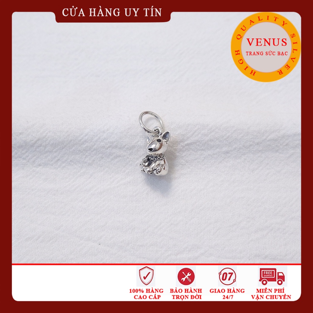 [Charm bạc 925 cao cấp] Charm treo hình con vật- Mã sản phẩm VENUST5