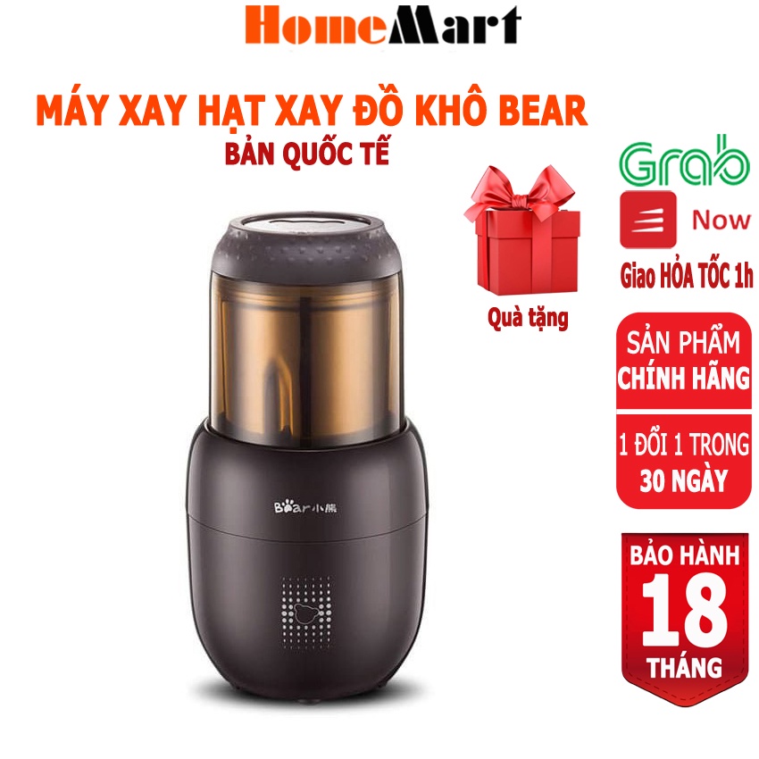 Máy Xay Hạt, Xay Thực Phẩm Khô Bear FSJ-A03D1 (Hàng chính hãng 1 đổi 1 trong 30 ngày, bảo hành 18 tháng) – HomeMart