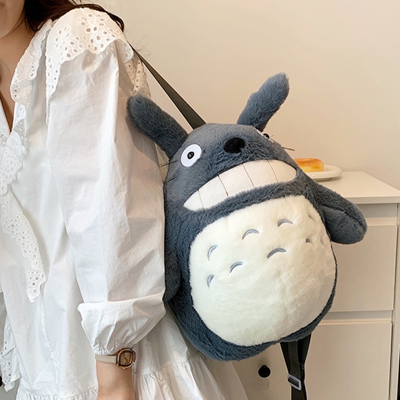 Ba Lô Đeo Vai Hình Totoro Melody Kuromi Pikachu Cinnamoroll Nhồi Bông Dễ Thương Cho Mẹ Và Bé